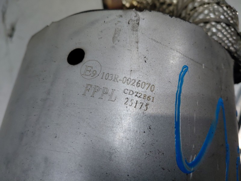 Recambio de filtro de particulas para peugeot 5008 (0u_, 0e_) 1.6 hdi referencia OEM IAM   