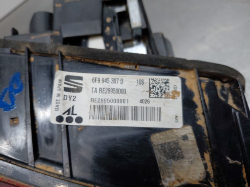 Recambio de piloto trasero izquierdo interior para seat arona suv referencia OEM IAM   