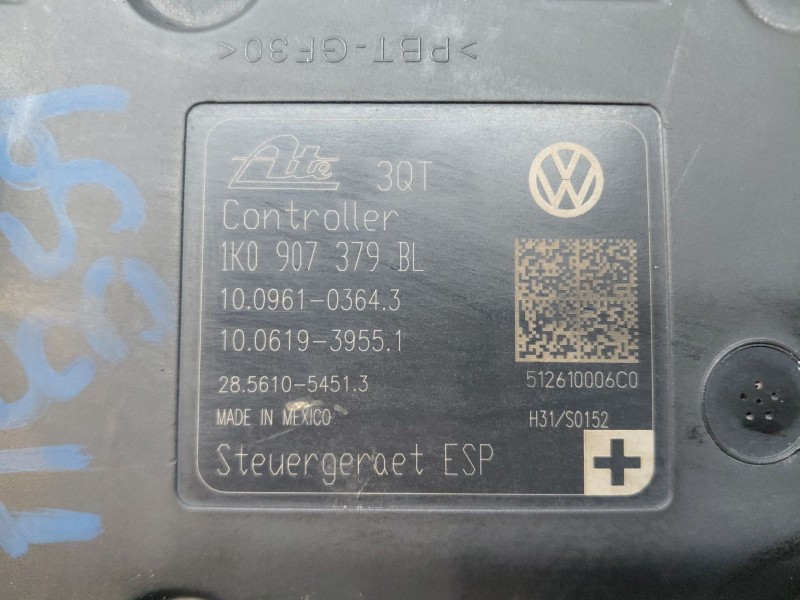 Recambio de abs para volkswagen golf vi variant (aj5) comfortline referencia OEM IAM   