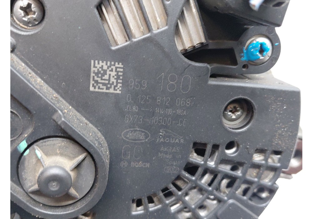 Recambio de alternador para land rover range rover evoque (l551) 2.0 d150 referencia OEM IAM   