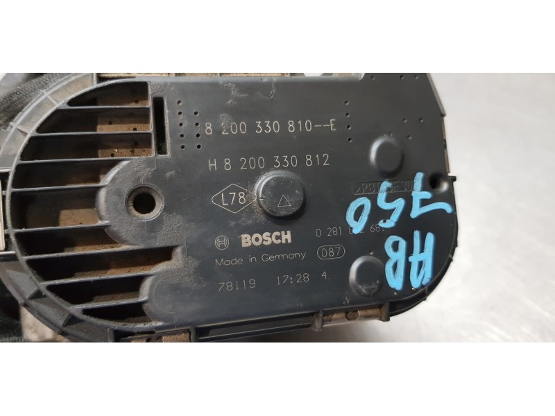 Recambio de caja mariposa para renault megane ii berlina 3p gt referencia OEM IAM 8200330810   Recambio de caja mariposa para renault megane ii berlina 3p gt referencia OEM IAM 8200330810