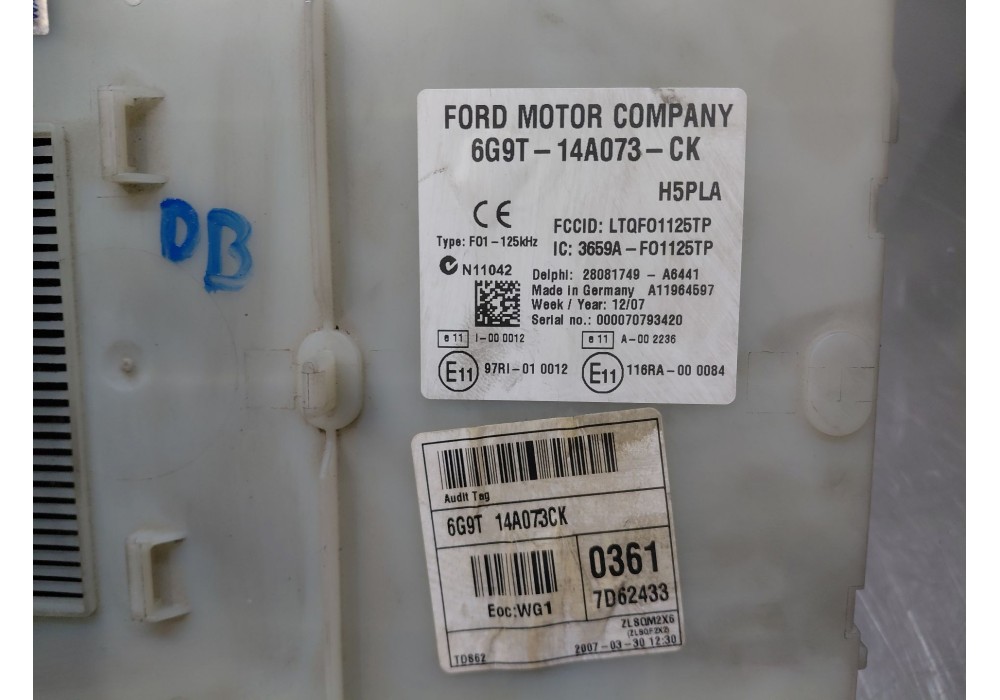 Recambio de caja reles / fusibles para ford s-max (wa6) 2.0 tdci referencia OEM IAM   