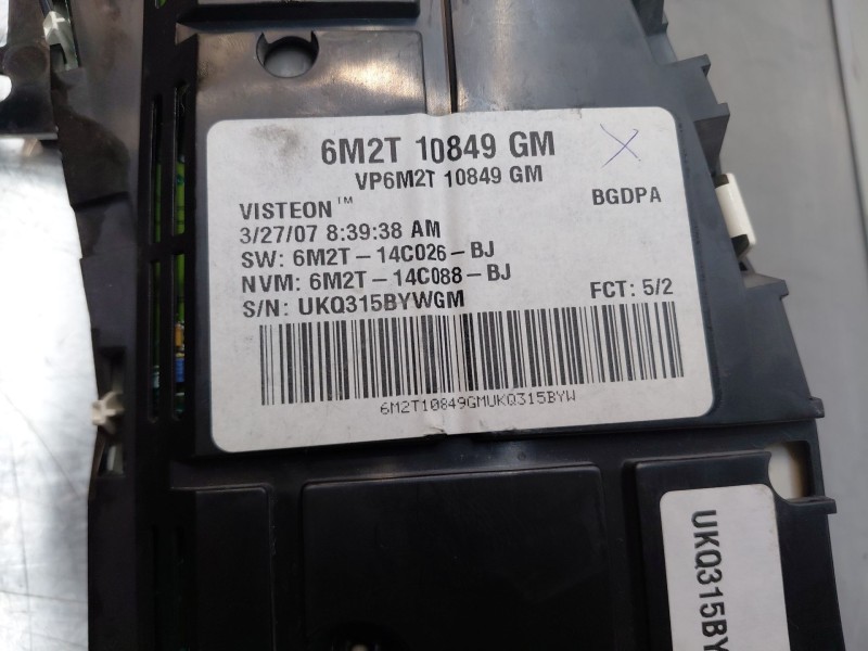 Recambio de cuadro instrumentos para ford s-max (wa6) 2.0 tdci referencia OEM IAM   