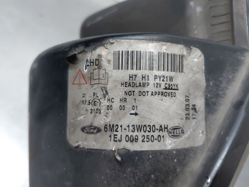 Recambio de faro izquierdo para ford s-max (wa6) 2.0 tdci referencia OEM IAM   