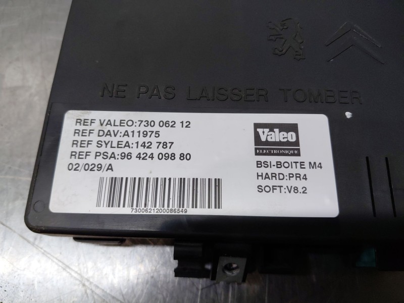 Recambio de caja reles / fusibles para peugeot partner monospace (5_, g_) 2.0 hdi referencia OEM IAM   