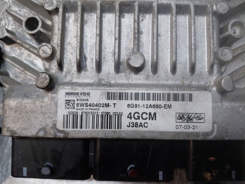 Recambio de centralita motor uce para ford s-max (wa6) 2.0 tdci referencia OEM IAM   