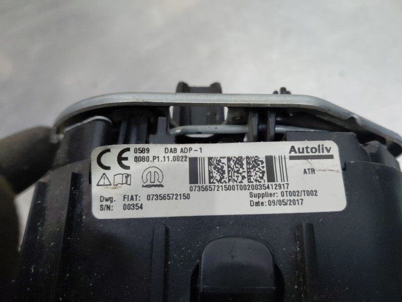 Recambio de kit airbag para fiat doblo ii cargo (263) multijet referencia OEM IAM   