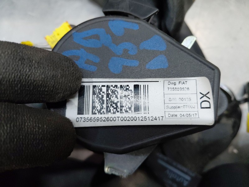 Recambio de kit airbag para fiat doblo ii cargo (263) multijet referencia OEM IAM   