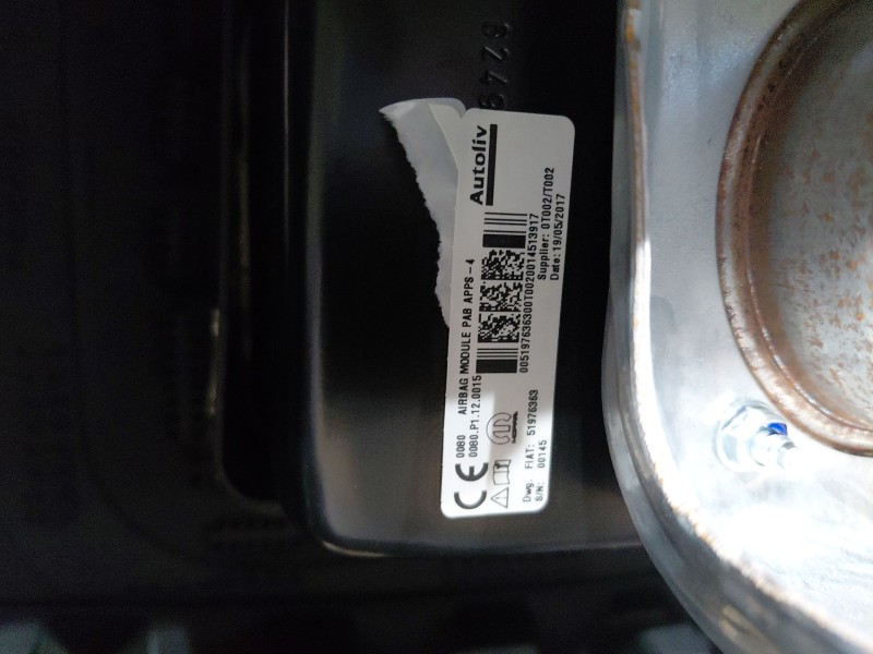 Recambio de kit airbag para fiat doblo ii cargo (263) multijet referencia OEM IAM   