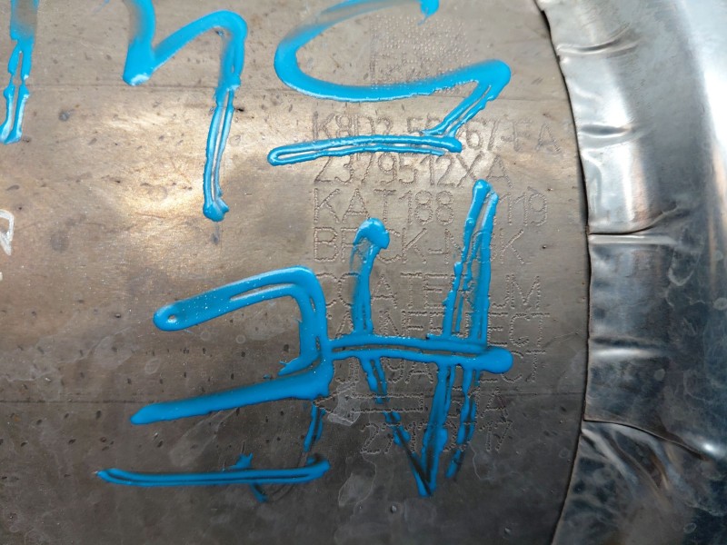 Recambio de filtro de particulas para land rover range rover evoque (l551) 2.0 d150 referencia OEM IAM   