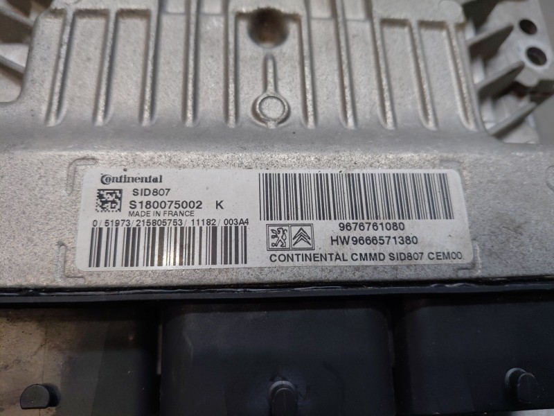 Recambio de centralita motor uce para peugeot 5008 (0u_, 0e_) 1.6 hdi referencia OEM IAM   