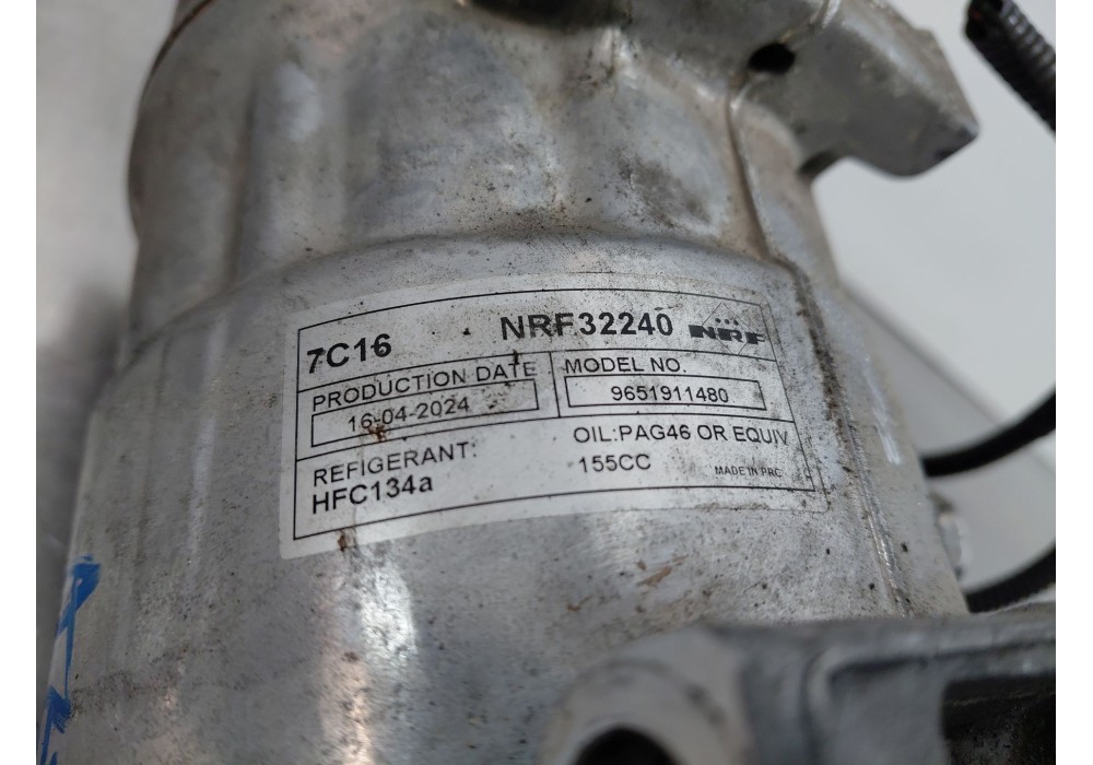 Recambio de compresor aire acondicionado para peugeot 5008 (0u_, 0e_) 1.6 hdi referencia OEM IAM   