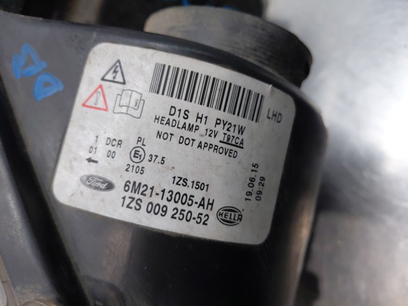 Recambio de faro derecho para ford s-max (ca1) trend referencia OEM IAM   