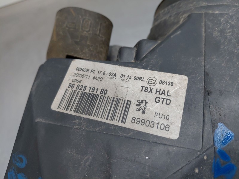 Recambio de faro izquierdo para peugeot 5008 (0u_, 0e_) 1.6 hdi referencia OEM IAM   