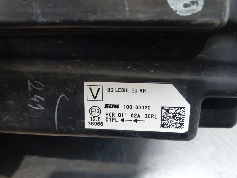 Recambio de faro derecho para nissan qashqai (j12) acenta referencia OEM IAM   