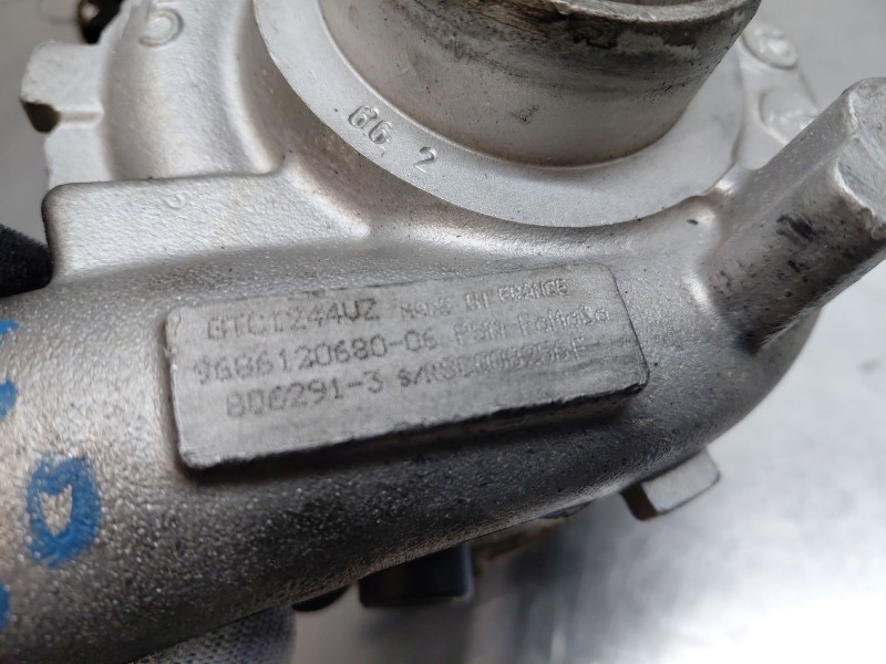 Recambio de turbocompresor para peugeot 5008 (0u_, 0e_) 1.6 hdi referencia OEM IAM   