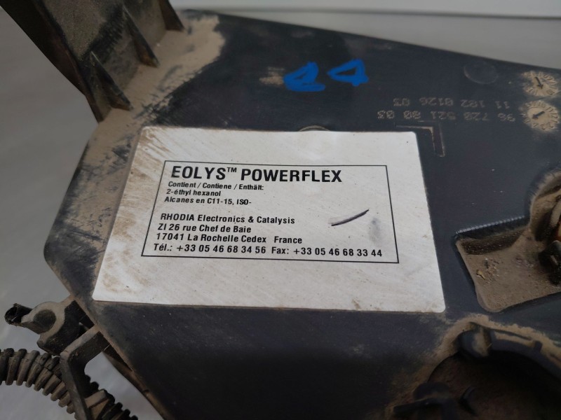 Recambio de deposito aditivo fap ( urea - adblue ) para peugeot 5008 (0u_, 0e_) 1.6 hdi referencia OEM IAM   