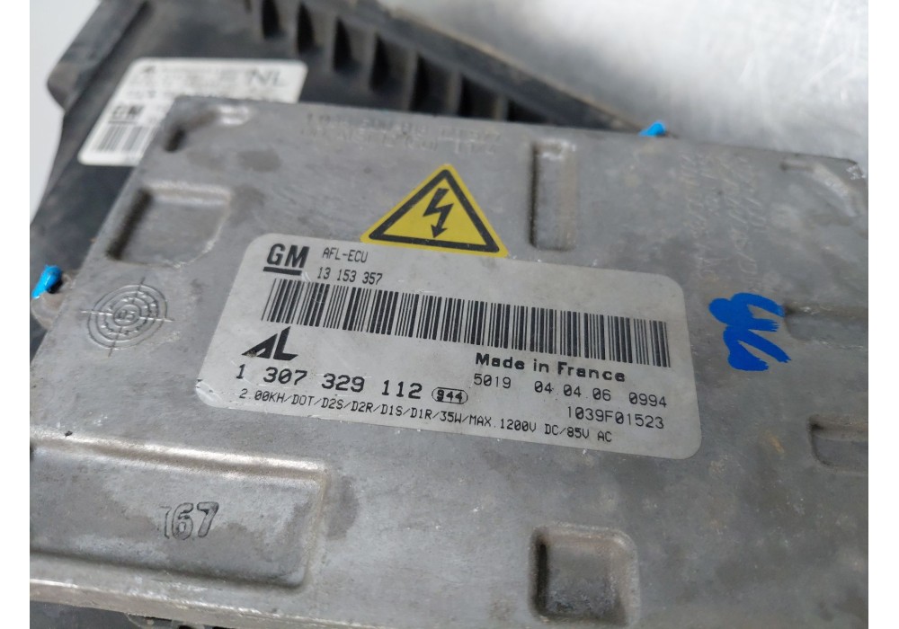 Recambio de faro izquierdo para opel zafira / zafira family b (a05) 1.9 cdti (m75) referencia OEM IAM   