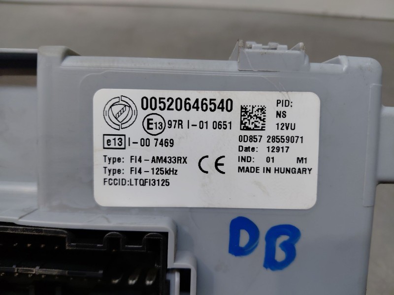 Recambio de modulo confort para fiat doblo ii cargo (263) multijet referencia OEM IAM   