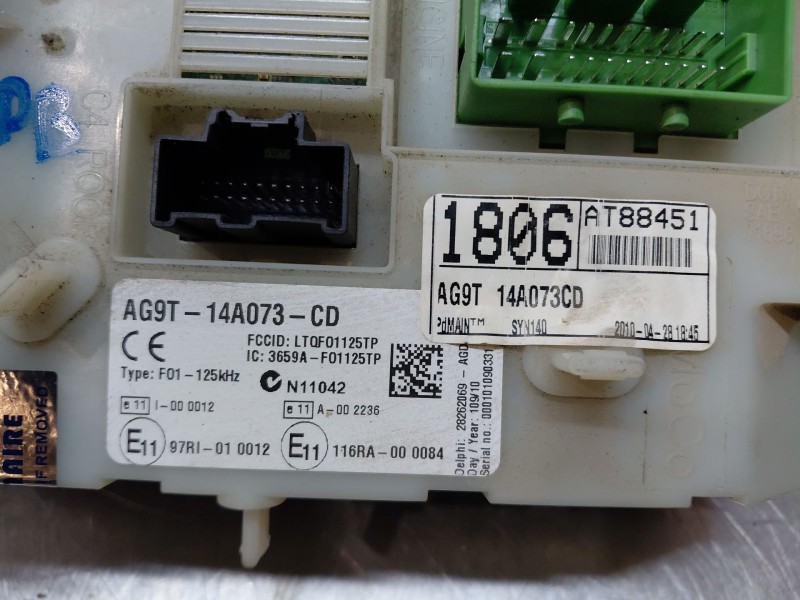 Recambio de caja reles / fusibles para ford s-max (wa6) 2.0 tdci referencia OEM IAM   