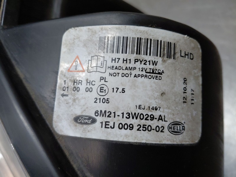 Recambio de faro derecho para ford s-max (wa6) 2.0 tdci referencia OEM IAM   