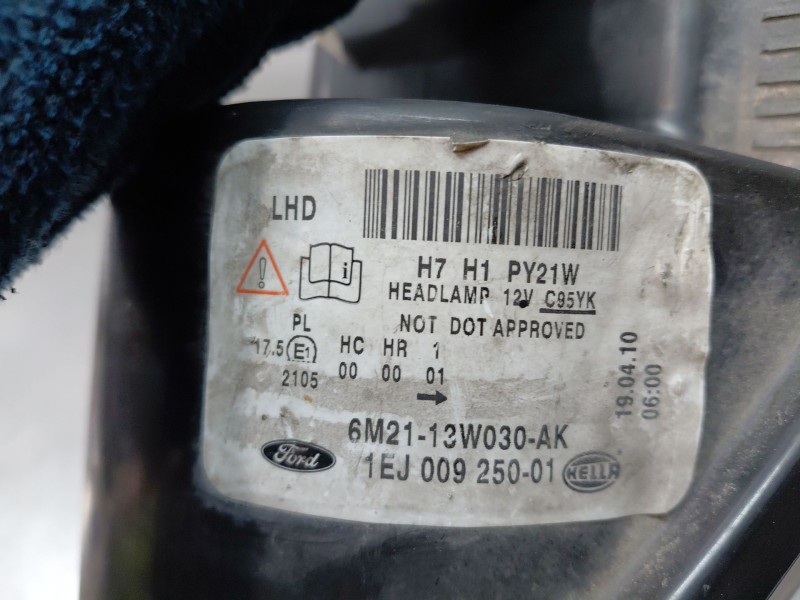 Recambio de faro izquierdo para ford s-max (wa6) 2.0 tdci referencia OEM IAM   