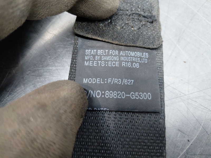 Recambio de cinturon seguridad trasero derecho para kia niro concept referencia OEM IAM   