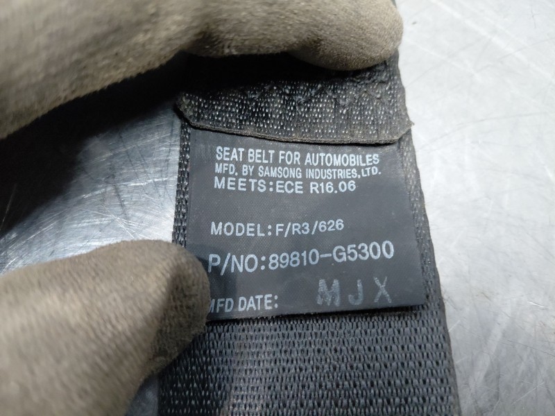 Recambio de cinturon seguridad trasero izquierdo para kia niro concept referencia OEM IAM   