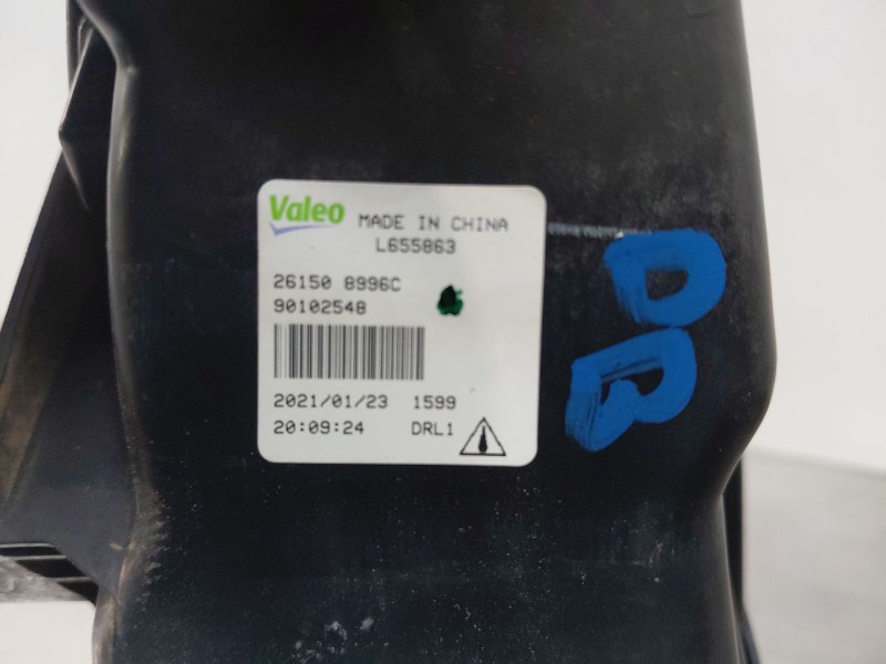 Recambio de faro antiniebla derecho para nissan micra v (k14) acenta referencia OEM IAM   