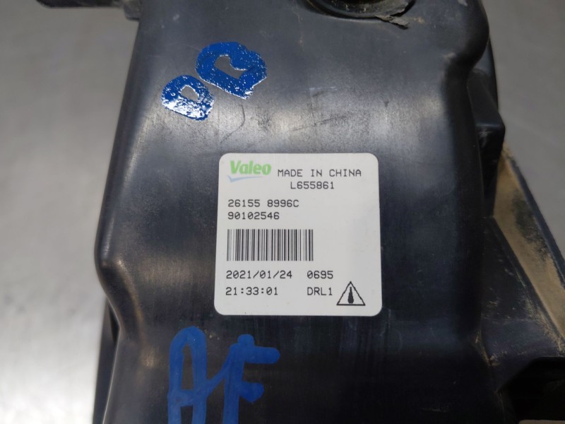 Recambio de faro antiniebla izquierdo para nissan micra v (k14) acenta referencia OEM IAM   
