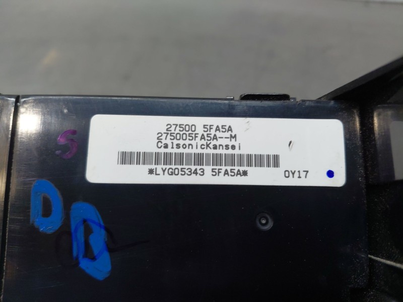 Recambio de mando climatizador para nissan micra v (k14) acenta referencia OEM IAM   