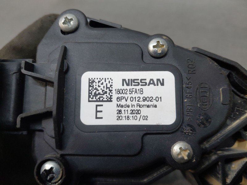 Recambio de pedal acelerador para nissan micra v (k14) acenta referencia OEM IAM   