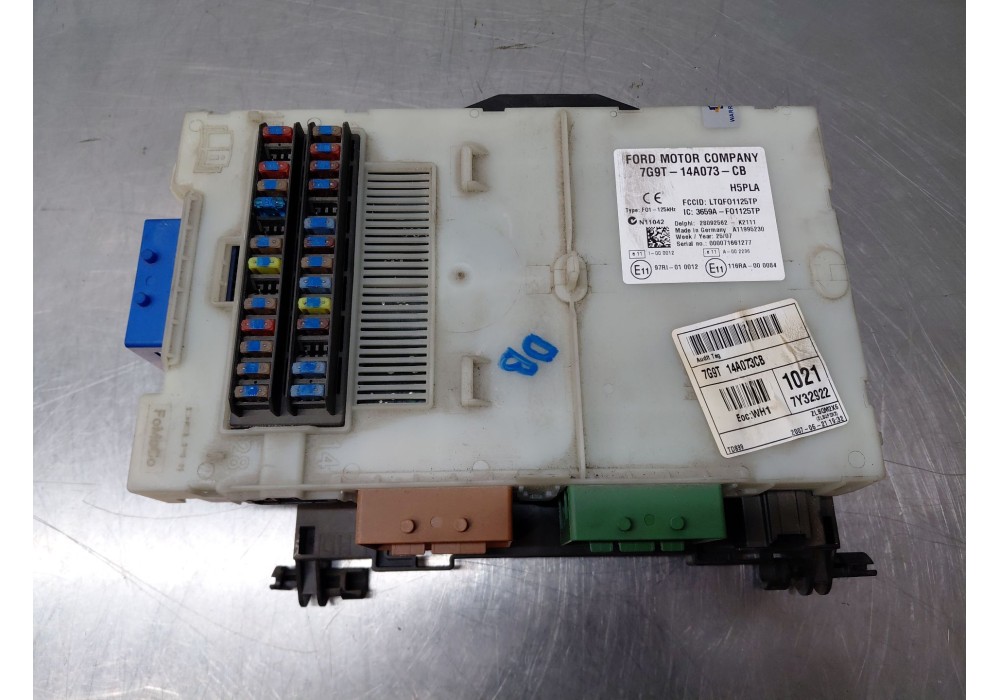 Recambio de caja reles / fusibles para ford s-max (wa6) 1.8 tdci referencia OEM IAM 7G9T14A073CB 28092562 