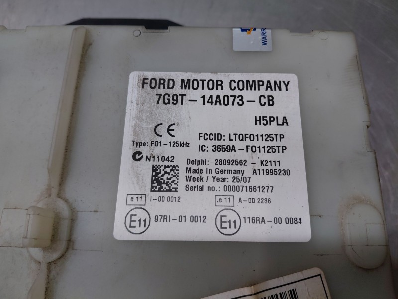 Recambio de caja reles / fusibles para ford s-max (wa6) 1.8 tdci referencia OEM IAM 7G9T14A073CB 28092562 