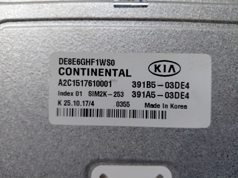 Recambio de centralita motor uce para kia niro concept referencia OEM IAM   