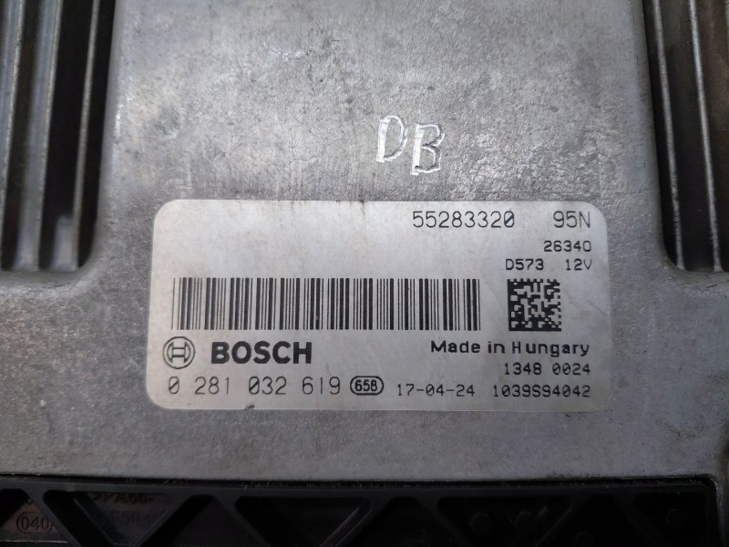Recambio de centralita motor uce para fiat doblo ii cargo (263) multijet referencia OEM IAM   
