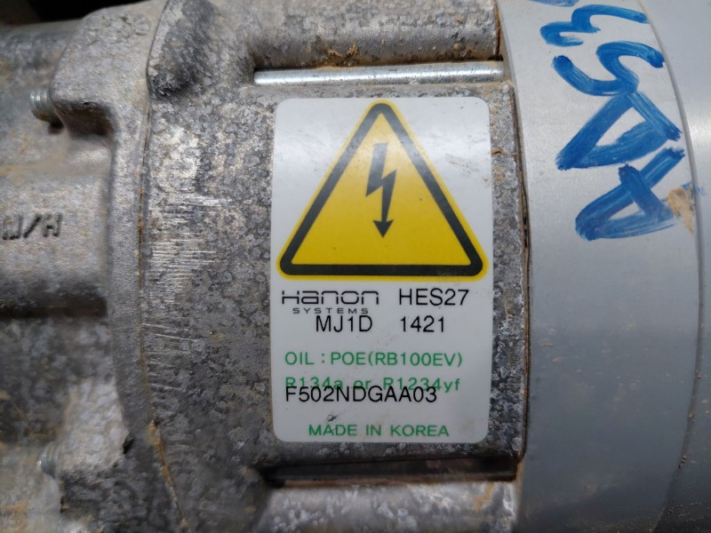 Recambio de compresor aire acondicionado para kia niro concept referencia OEM IAM   