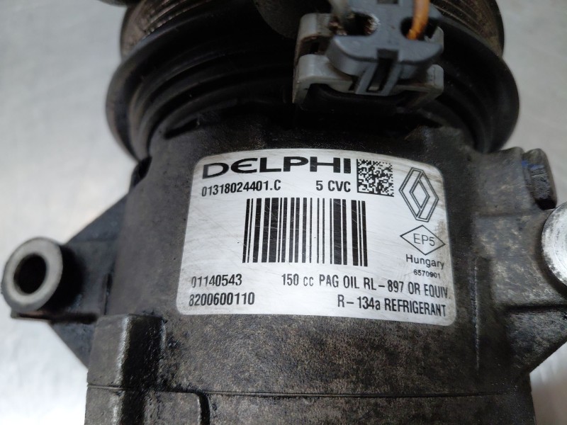 Recambio de compresor aire acondicionado para renault megane ii berlina 5p authentique referencia OEM IAM 8200600110  