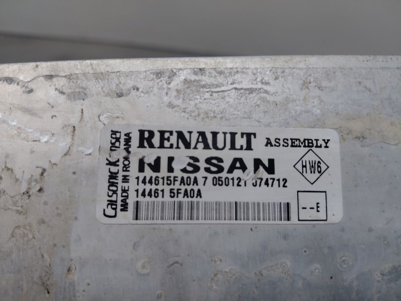 Recambio de intercooler para nissan micra v (k14) acenta referencia OEM IAM   
