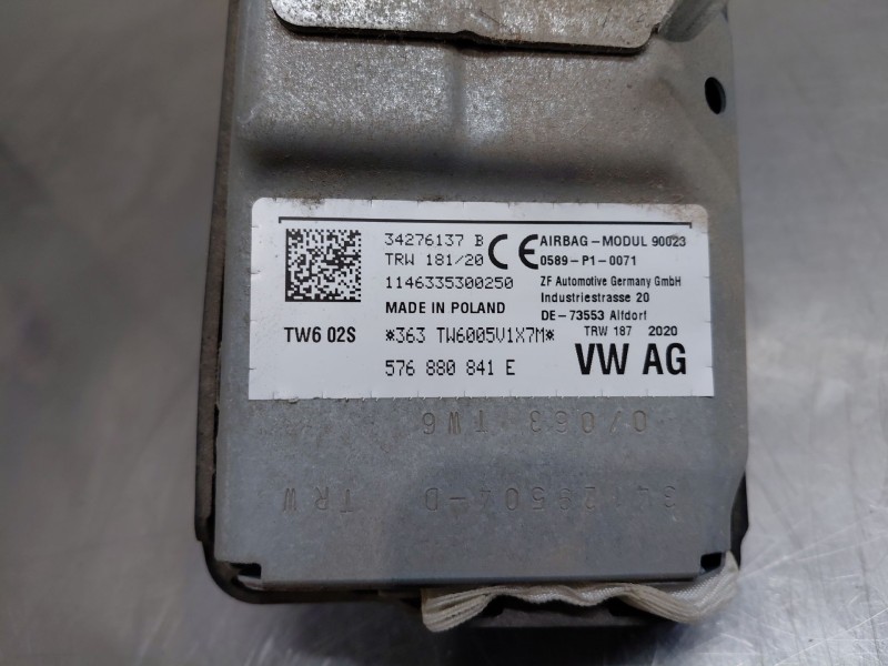 Recambio de kit airbag para seat ateca style go referencia OEM IAM   