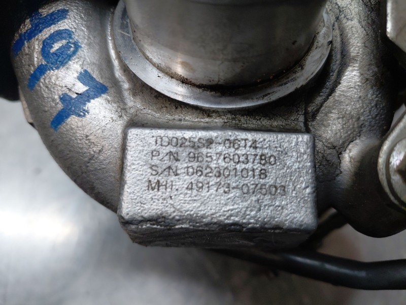 Recambio de turbocompresor para citroën xsara picasso (n68) 1.6 hdi referencia OEM IAM   