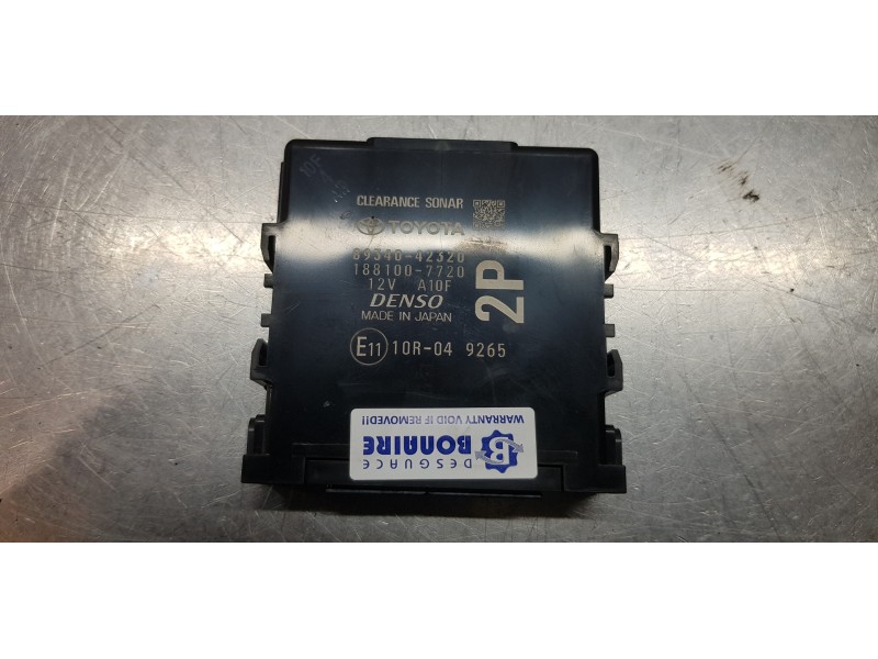 Recambio de modulo electronico para toyota rav4 hybrid 4x2 advance referencia OEM IAM 8934042320 1881007720 