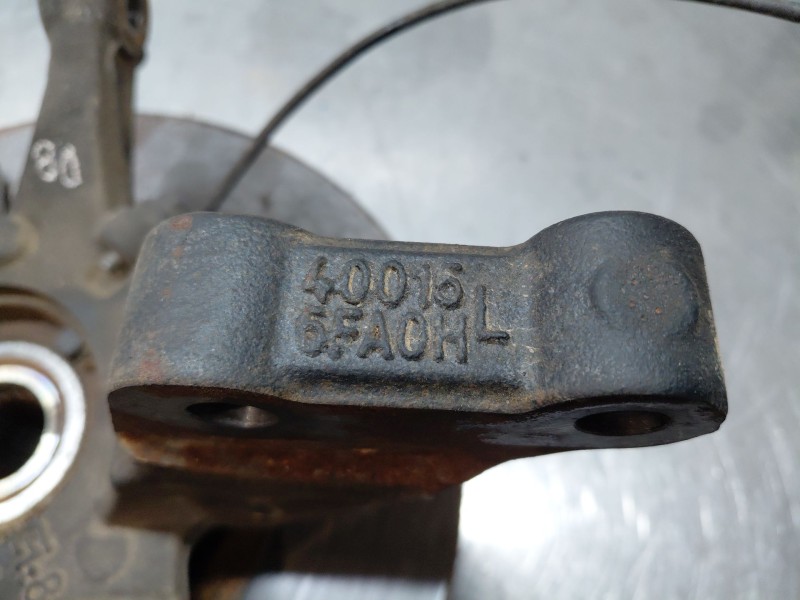 Recambio de mangueta delantera izquierda para nissan micra v (k14) acenta referencia OEM IAM   