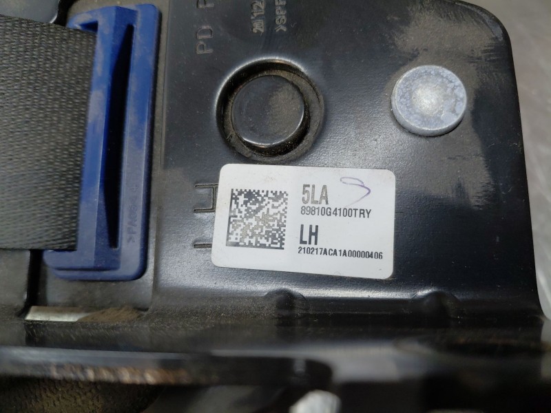 Recambio de cinturon seguridad trasero izquierdo para hyundai i30 (pde, pd, pden) 1.5 referencia OEM IAM   