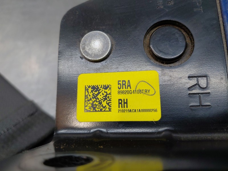 Recambio de cinturon seguridad trasero derecho para hyundai i30 (pde, pd, pden) 1.5 referencia OEM IAM   