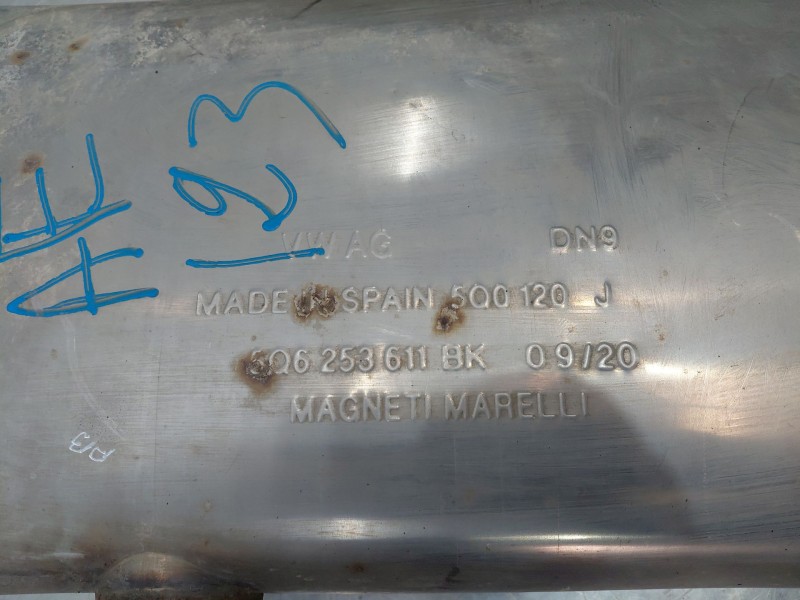 Recambio de silenciador trasero para seat ateca style go referencia OEM IAM   