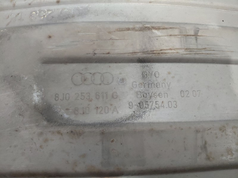 Recambio de silenciador trasero para audi tt (8j3/8j9) coupe referencia OEM IAM   