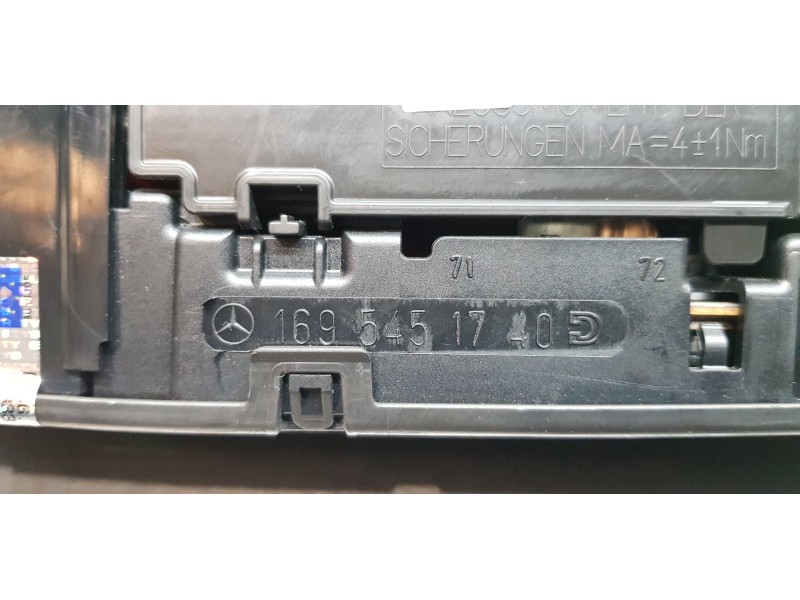 Recambio de caja reles / fusibles para mercedes clase a (w169) a 180 cdi (169.007) referencia OEM IAM 1695451740  