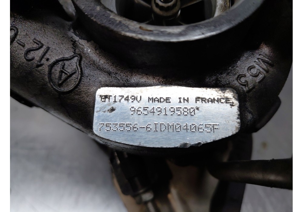 Recambio de turbocompresor para peugeot 407 (6d_) 2.0 hdi 135 (6drhrh, 6drhre, 6drhrg, 6drhrj) referencia OEM IAM   