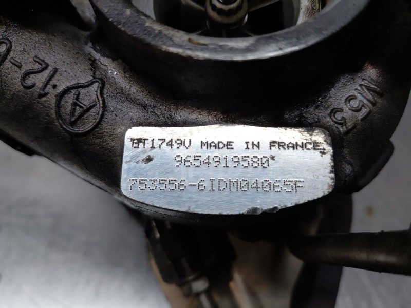 Recambio de turbocompresor para peugeot 407 (6d_) 2.0 hdi 135 (6drhrh, 6drhre, 6drhrg, 6drhrj) referencia OEM IAM   